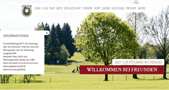 Desktop Screenshot of golfclub-hoeslwang.de